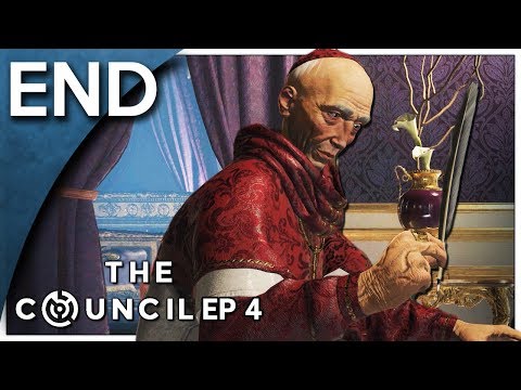 Let's Play The Council Episode 4 Part 5 Ending - Piaggi's Letter [Burning Bridges PC Gameplay]