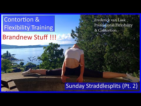 Contortion Training by Flexyart 205: Sunday Straddle Pt 2 - Also for Yoga, Poledance, Ballet, Dance