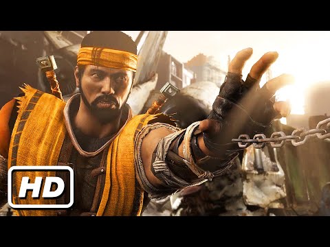 Hanzo Hasashi Fighting His Best Student Epic CINEMATIC SCENE! | Mortal Kombat Story Scorpion