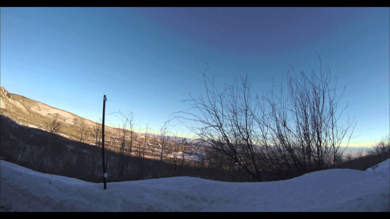 Video: Grand Mesa National Forest - Sunset 01-21-14 5:11pm