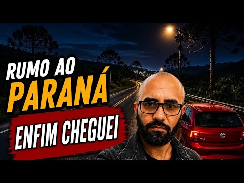 CHEGUEI em BOM JESUS - De SÃO PAULO a BARRACÃO/PR 9