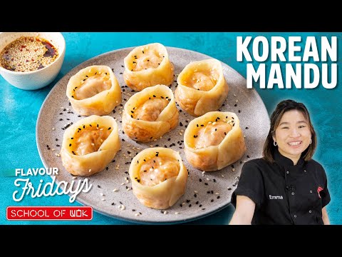 How to Make Korean Mandu Dumplings!