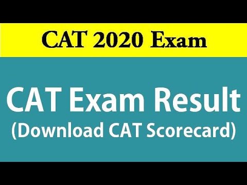 CAT 2021 Result to be Declared - Know how to download CAT Scorecard