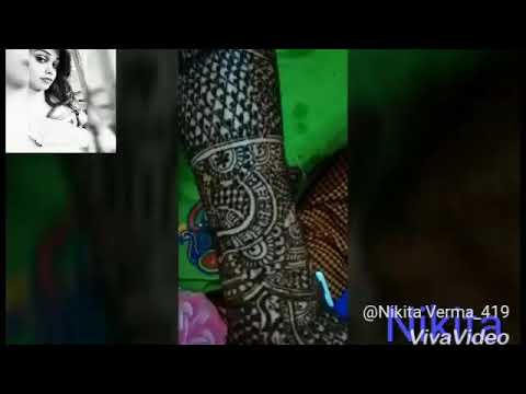 Full hand bridal mehndi design indian wedding design by nikita.