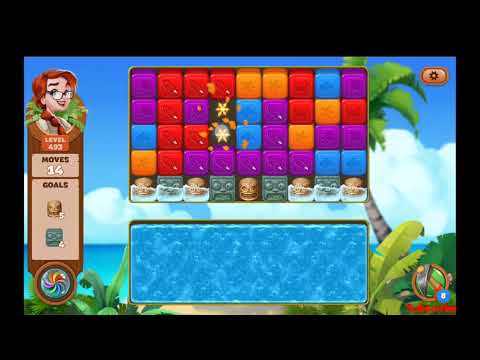 Lost Island Blast Adventure Level 493 NO BOOSTERS - A S GAMING