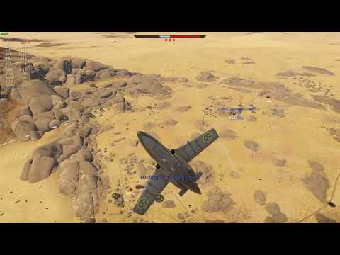 War Thunder: How I use SK60B as CAS with 12x unguided rockets loadout