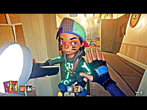 JUMPSCARES, FUNNY Moments, Brutal Fights & Intense Chases! 😆 Secret Neighbor Highlights Episode 25