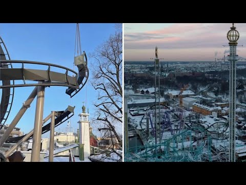 Gröna Lunds nya berg- och dalbana "Monster" är klar • Störst någonsin