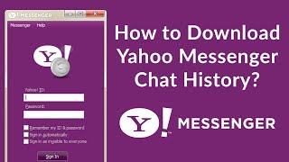 How to Download Yahoo Messenger Chat History or Conversation History