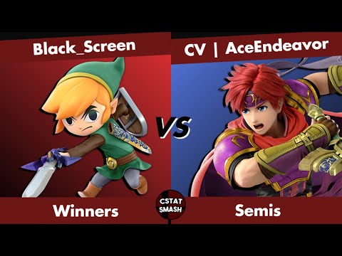 NO CAPS #53 Winners Semis- Black_Screen (Toon Link) vs CV | AceEndeavor (Roy) SSBU Tournament