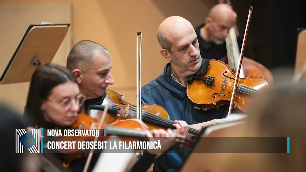 Concert deosebit la Filarmonică