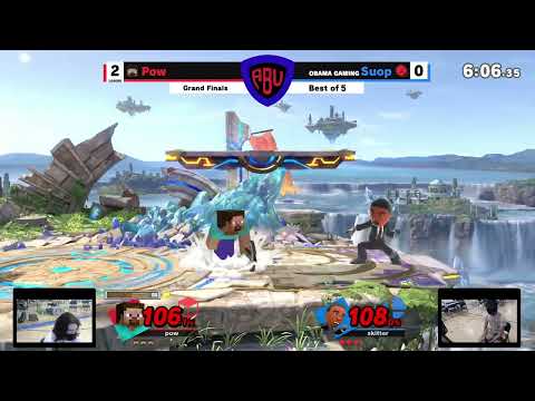 ABU 75: Give me a Break - Pow (Steve) Vs. Suop (Mii Brawler) - SSBU