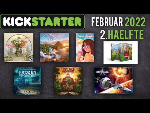Brettspiele auf Kickstarter im Februar 2022 (2.Hälfte)!