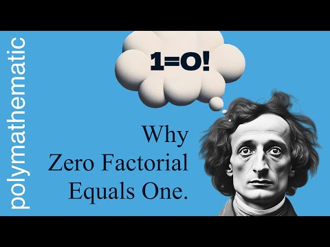 Intuiting Why Zero Factorial Is One // Math Mini