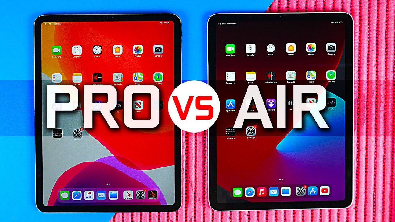2020 Apple iPad Air vs iPad Pro - Full Comparison