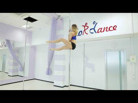 Poledance с Анной Елисеевой #50  Вариация 'Брасс Манки'