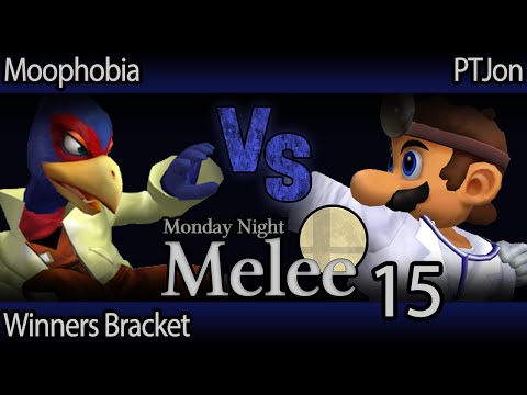 MNM 15 Melee - Moophobia (Falco) vs PTJon (Dr Mario) - Winners Bracket