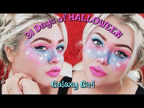 Galaxy Makeup Tutorial | 31 Days of HALLOWEEN | Natasha Ohara
