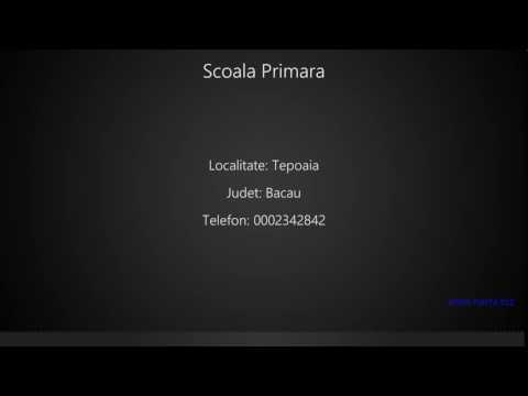 Scoala Primara Tepoaia