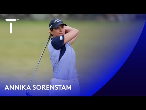 Annika Sorenstam first competitive round in Sweden for 13 years | 2021 Scandinavian Mixed Highlights
