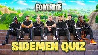 THE FORTNITE SIDEMEN QUIZ