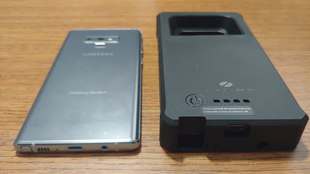 Samsung Galaxy Note 9 | Zerolemon 10000mAh Battery Case