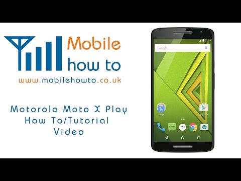 How To Switch On/Off Flight/Airplane Mode - Motorola Moto X Play