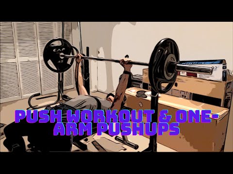 One-Arm Pushup Attempts & Push Workout | Strength With Solaire