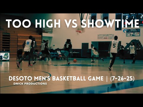 Too High vs Showtime | DeSoto Men's Basketball Game | (7-26-25) #lebron #mvp #espn #hoops #kobe