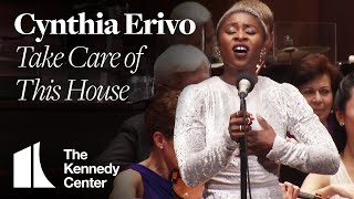 Cynthia Erivo performs Bernstein's "Take Care of This House" with the National Symphony Orchestra
