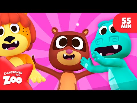 ESPECIAL 🌈 MARATON TEMPORADA COMPLETA 🦁 CANCIONES DEL ZOO LA SERIE 👨🏻‍🌾 MIX🌈 PARA NIÑOS
