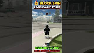 BlockSpin Snipe Legendary Items Server 🎖️ #blockspin #robloxscript