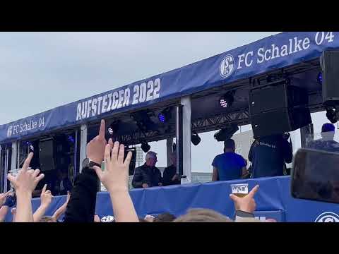 Wir schlugen Roda 🎶 auf der S04 Aufstiegsfeier