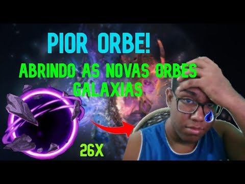 AS PIORES ORBES QUE JÁ ABRI!  ABRINDO 26 ORBES GALÁXIA | Kat Nordestina |