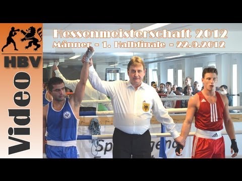 Hessenmeisterschaft 2012 (1. HF) Boxcamp Gallus - Boxen in Hessen