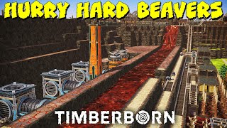 We are on the Clock in Timberborn | Bad Crater Episode 24