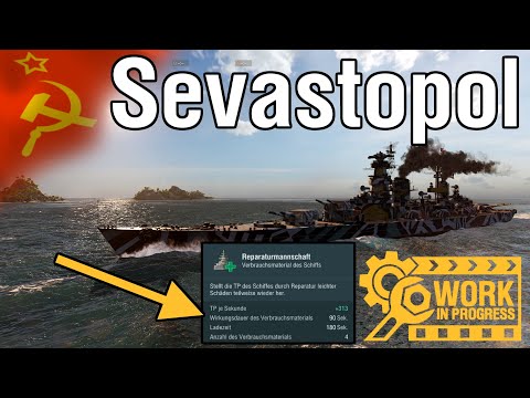 Sevastopol — German / Soviet Tier X cruiser - World of Warships