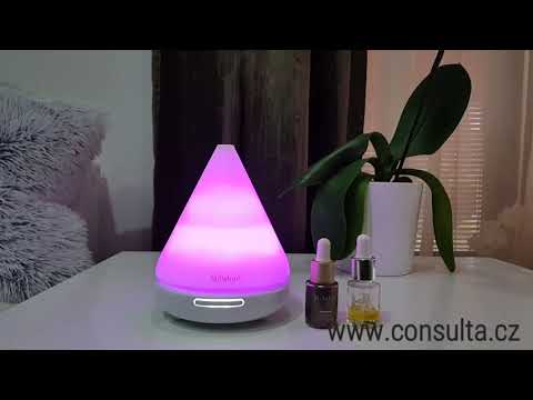 Ultrazvukový elektrický difuzér Hydro - Pyramida 429 g