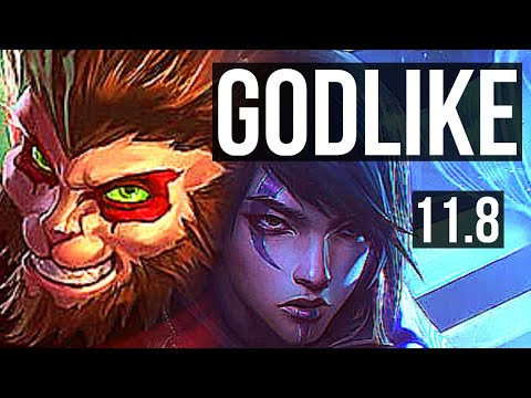 WUKONG & Senna vs APHELIOS & Thresh (ADC) | 3.6M mastery, 1600+ games, 8/2/7 | KR Diamond | v11.8