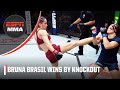 Bruna Brasil’s HEAD KICK KNOCKOUT of Marnic Mann ? | #DWCS