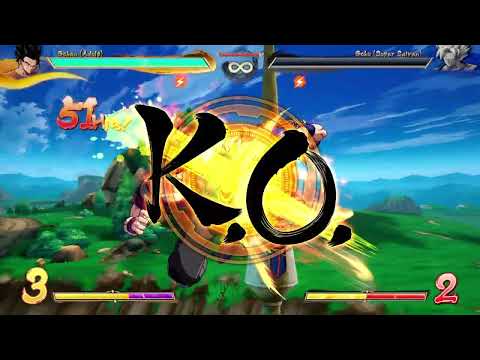 [DBFZ] Level 7 Gohan kills without using any meter!!