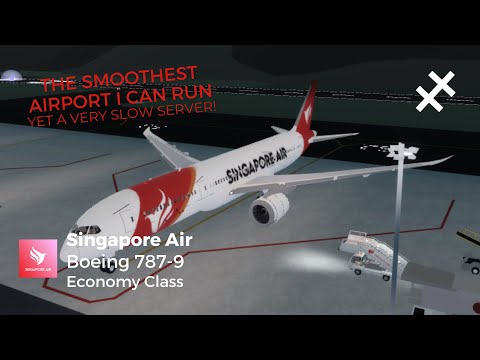 ROBLOX | Singapore Air | Boeing 787-9 | Economy Class