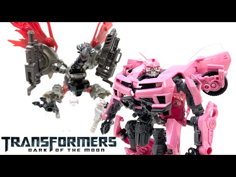 Transformers DOTM LASERBEAK PINK BUMBLEBEE Review