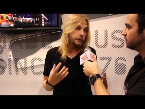 Guitar Center at NAMM - EMG with Richie Faulkner