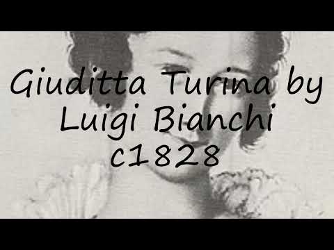 How to pronounce Giuditta Turina by Luigi Bianchi c1828 in Italian?