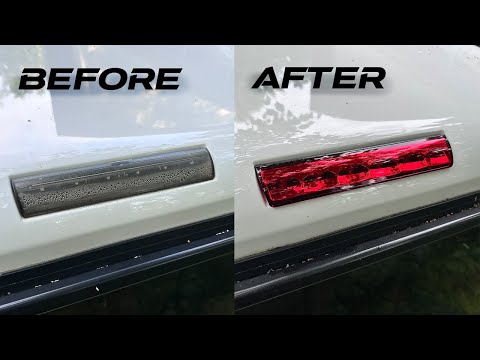 How to Replace and Weatherproof the 3rd Brake Light on an ARE/LEER Truck Camper Shell