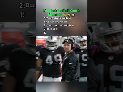 The coaches are comedians😭 #nfl #usafootball #sports #coach #funny #comedian HQDEFAULT Thumbnail