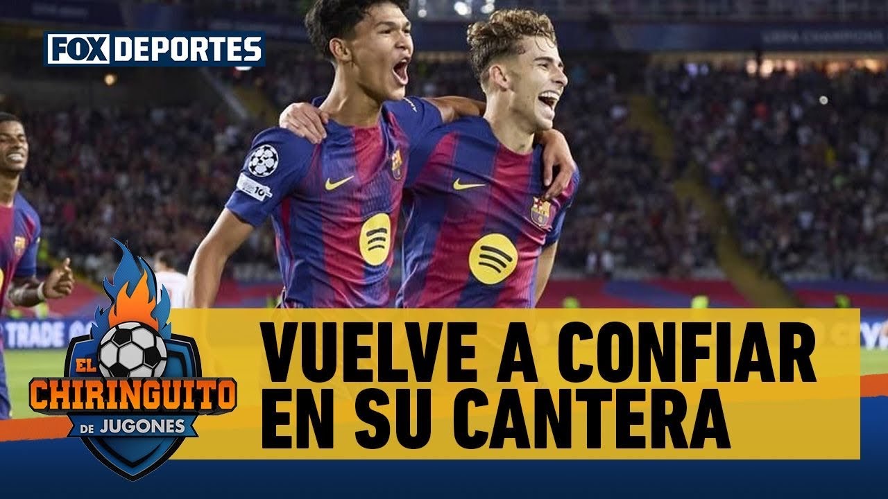 😳😯 ¿NECESIDAD O ELECCIÓN? FC Barcelona vuelve a confiar en su cantera  | El Chiringuito.