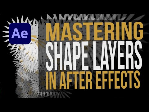 Mastering Shape Layers in After Effects #AfterEffects #ShapeLayers