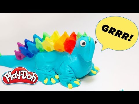 PLAY-DOH Plastilino indelis video